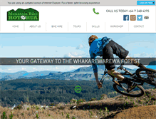 Tablet Screenshot of mtbrotorua.co.nz